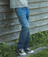 MR.OLIVE / 14oz SELVAGE DENIM / USED STANDARD STRAIGHT JEANS / ミスターオリーブ 14oz セルヴィッジデニム / ユーズドスタンダードストレートジーンズ